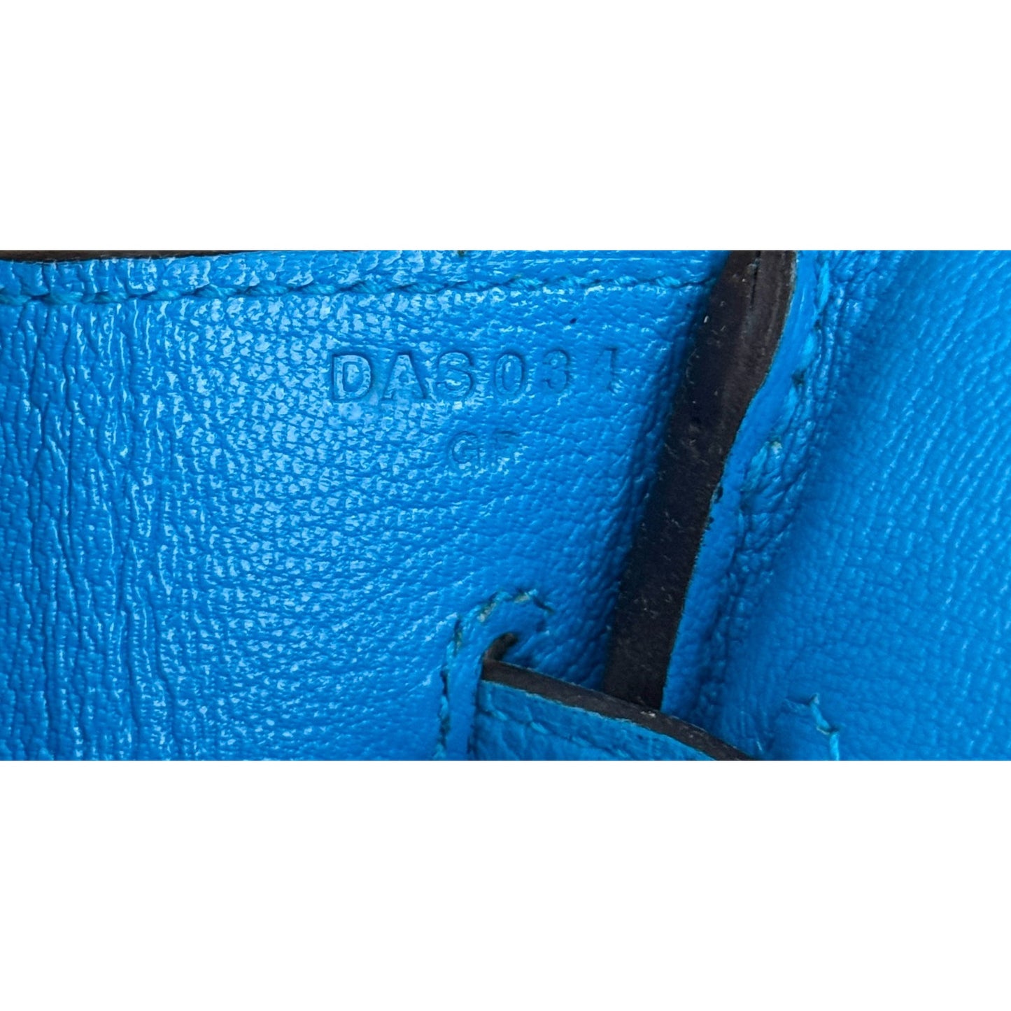 Hermes Birkin 30 Blue Frida Epsom Leather Gold Hardware