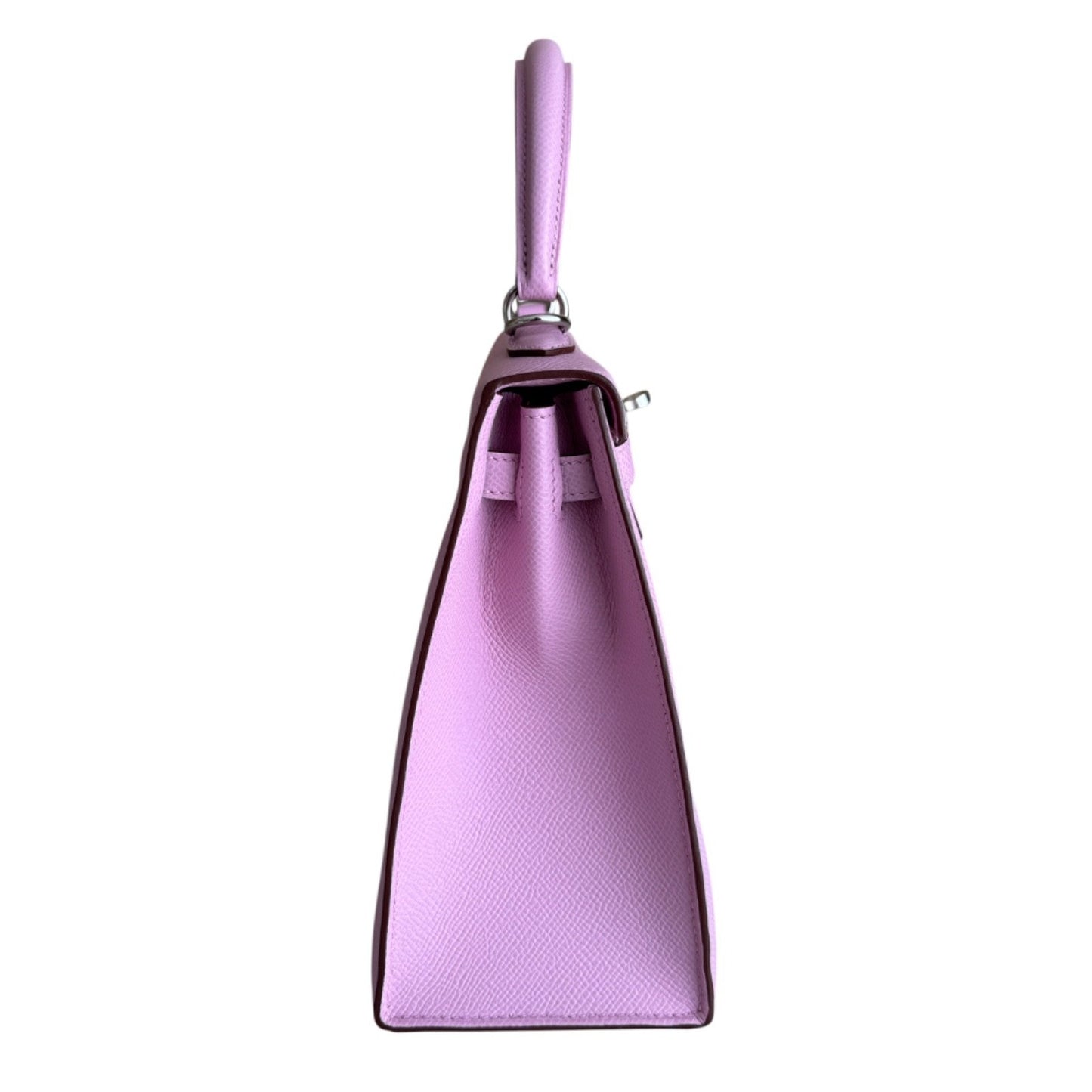 Hermes Kelly 25 Sellier Mauve Sylvester Pink Epsom Palladium Hardware 2025