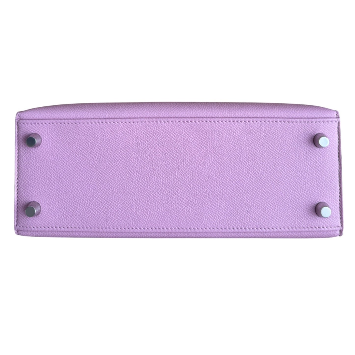 Hermes Kelly 25 Sellier Mauve Sylvester Pink Epsom Palladium Hardware 2025