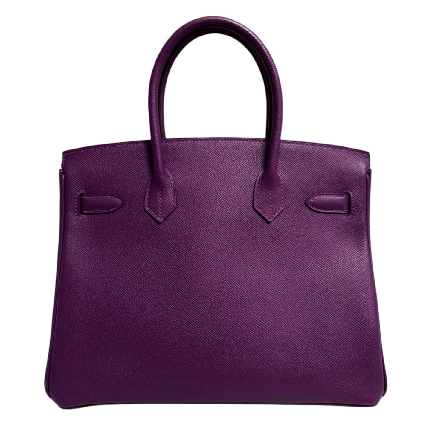 Hermes Birkin 30 Anemone Purple Epsom Leather Gold Hardware