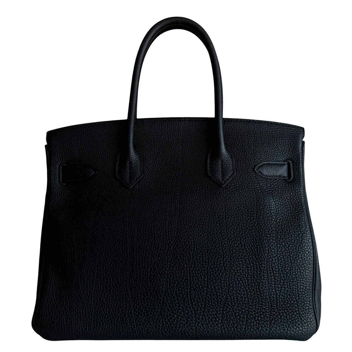 Hermes Birkin 30 Black Noir Togo Leather Gold Hardware Handbag