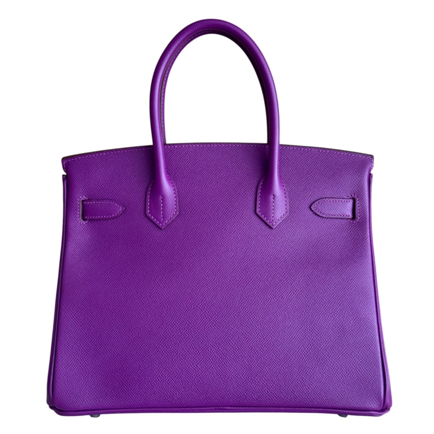 Hermes Birkin 30 Anemone Purple Epsom Leather Palladium Hardware