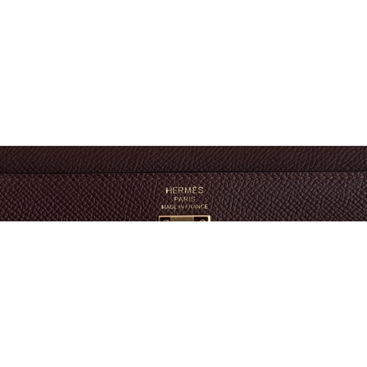 Hermes Kelly 25 Sellier Tri Color Terre, Ebene, Craie Epsom Gold Hardware 2026