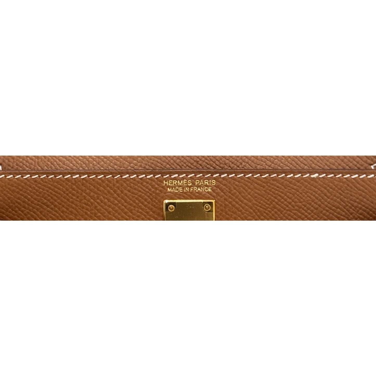 Hermes Kelly Mini 20 Gold Tan Epsom Leather Gold Hardware