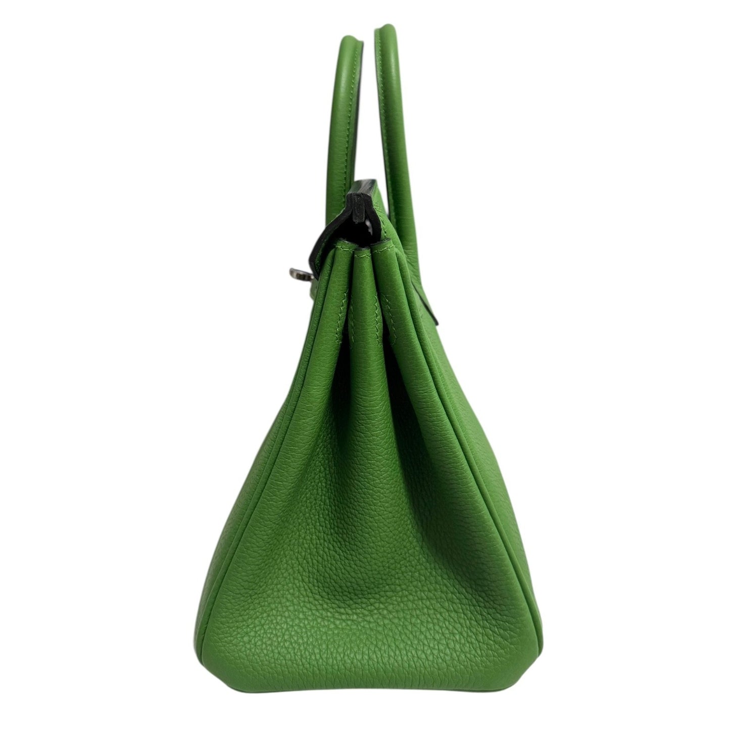 Hermes Birkin 25 Vert Yucca Green Togo Leather Palladium Hardware NEW