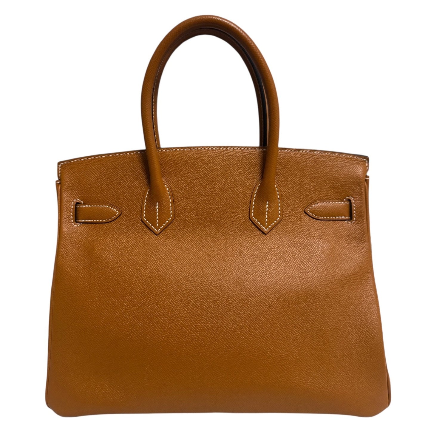 Hermes Birkin 30 Toffee Camel Tan Epsom Leather Gold Hardware RARE