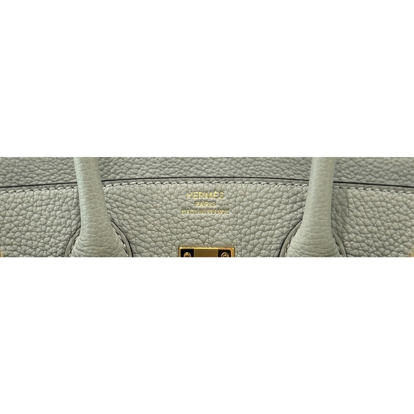 Hermes Birkin 25 Gris Neve Gray Togo Leather Gold Hardware