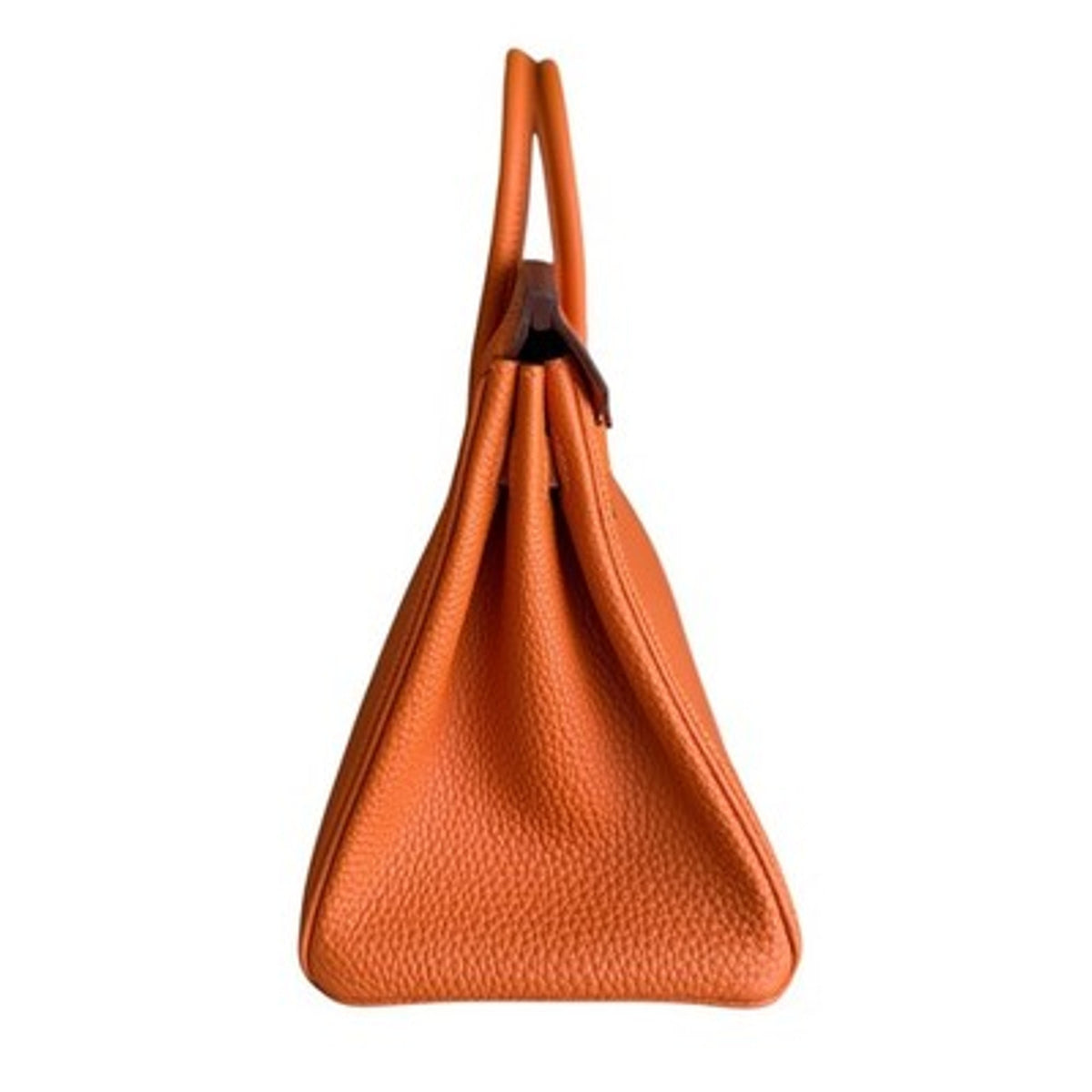 Hermes Birkin 25 Orange Togo Leather Palladium Hardware Rare 2026