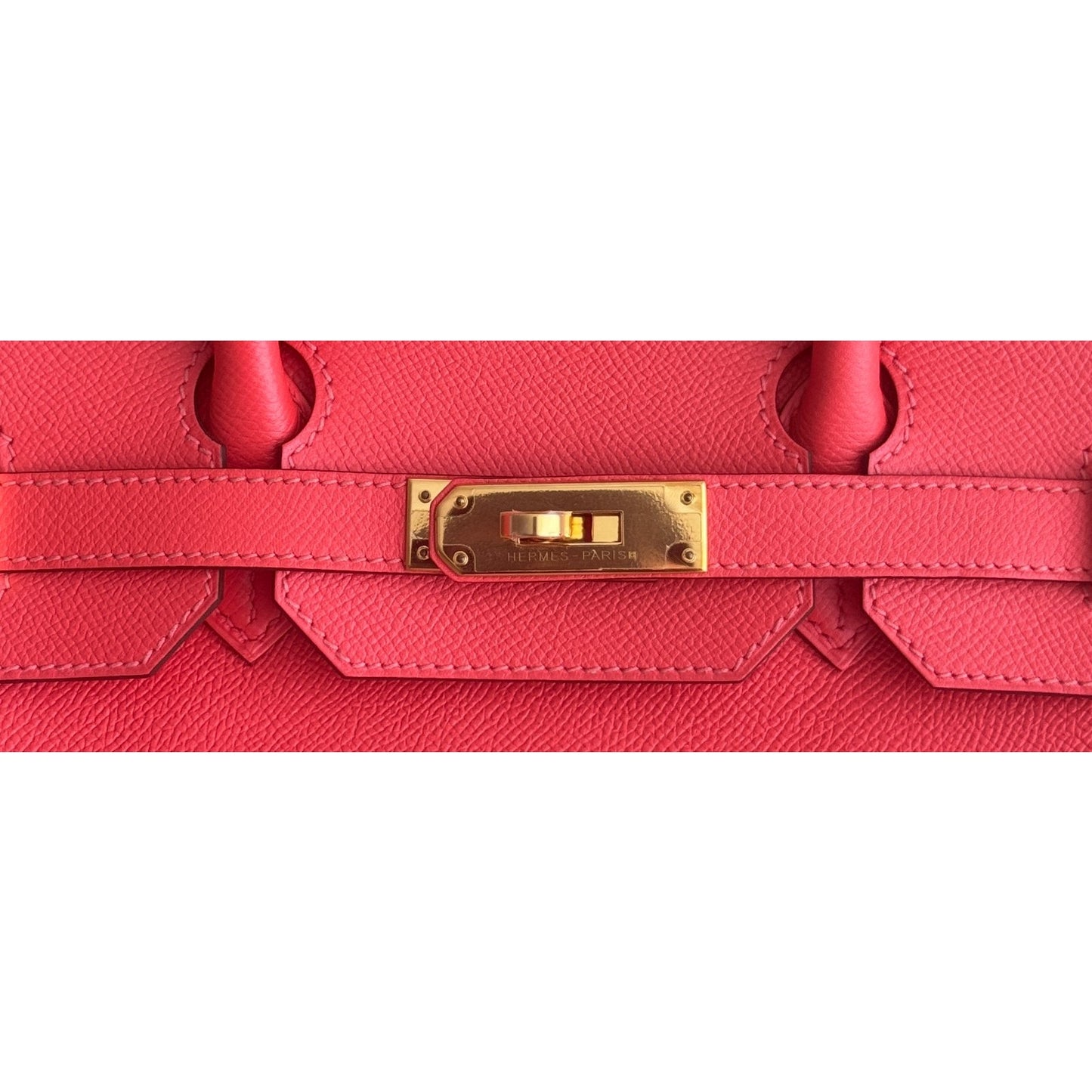 Hermes Birkin 35 Rose Jaipur Pink Epsom Leather Gold Hardware RARE