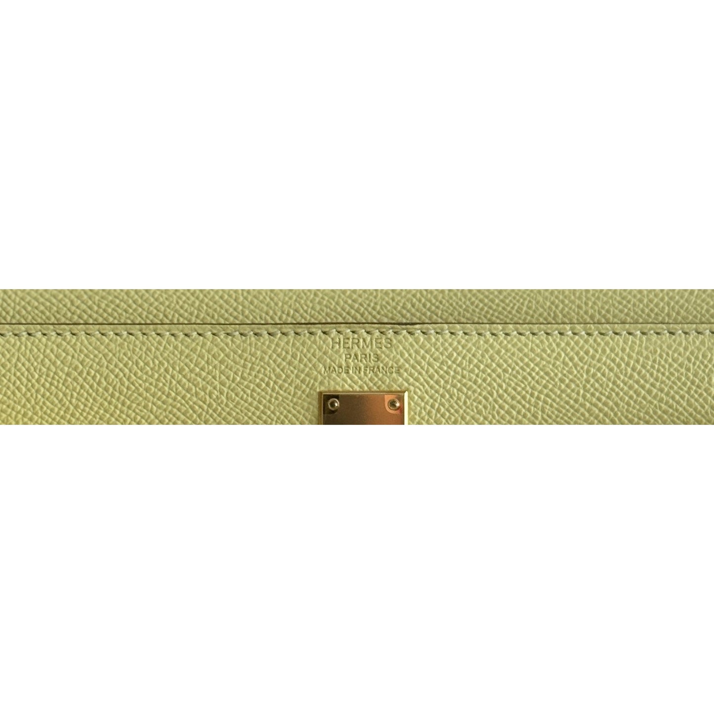Hermes Kelly 25 Sellier Jaune Poussin Yellow Epsom Leather Gold Hardware