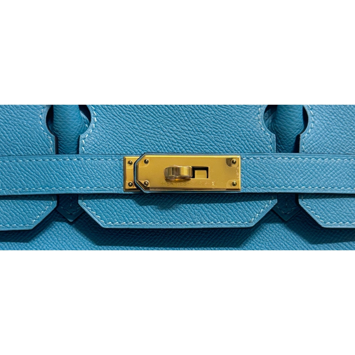 Hermes Birkin 30 Bleu du Nord Epsom Leather Gold Hardware