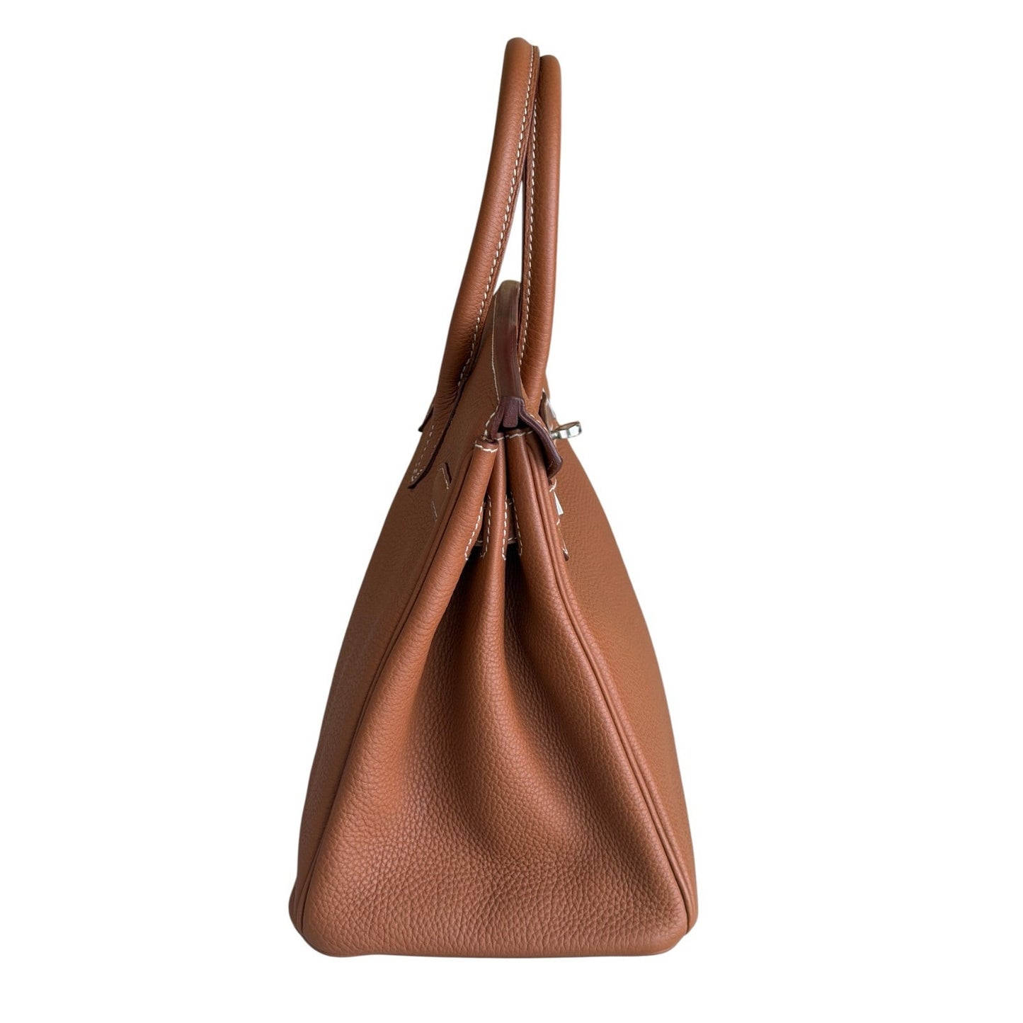 Hermes Birkin 30 Gold Tan Togo Leather Palladium Hardware