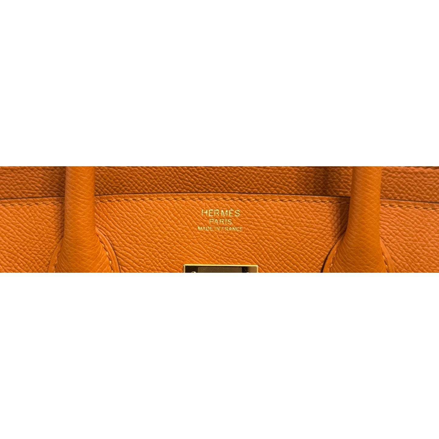 Hermes Birkin 30 Apricot Orange Epsom Leather Gold Hardware