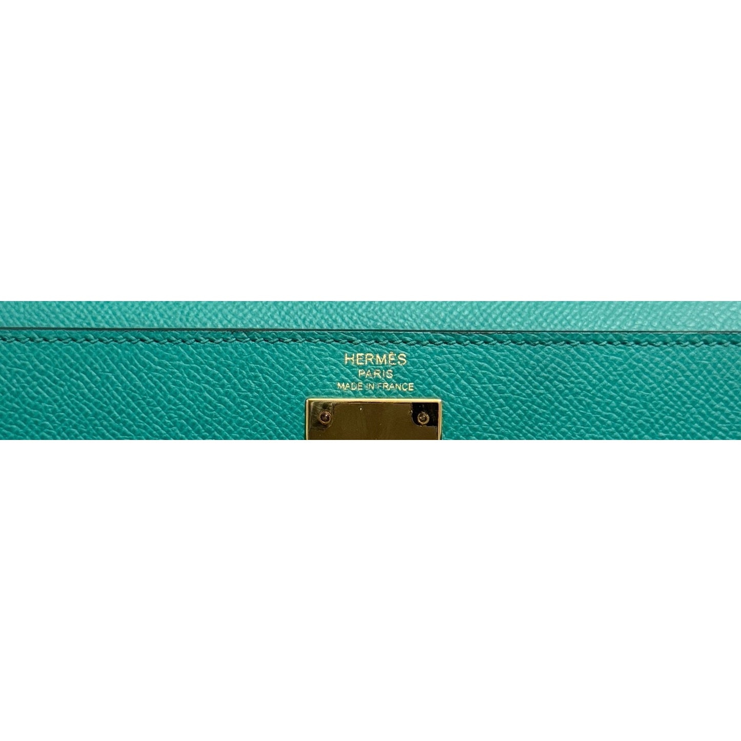 Hermes Kelly 28 Sellier Vert Verone Green Epsom Leather Gold Hardware