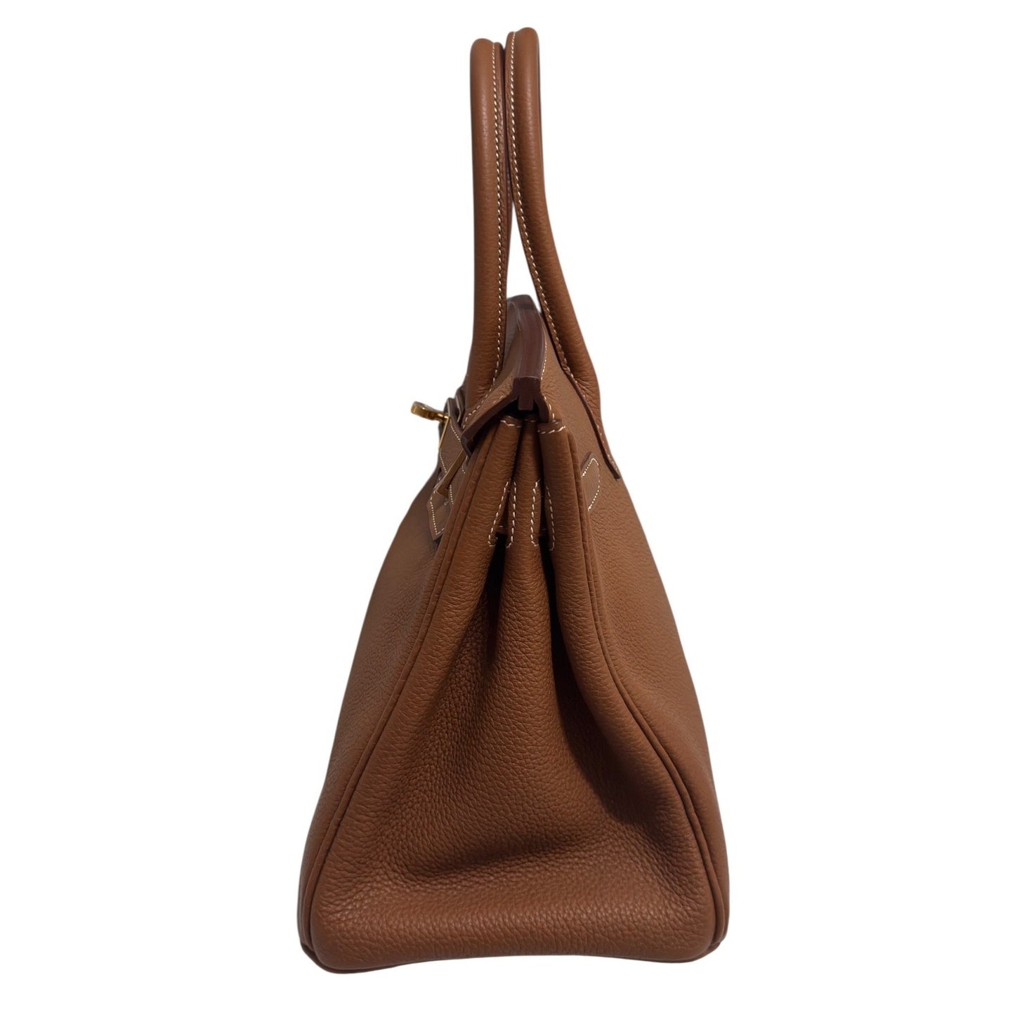 Hermes Birkin 30 Gold Tan Togo Leather Gold Hardware RARE