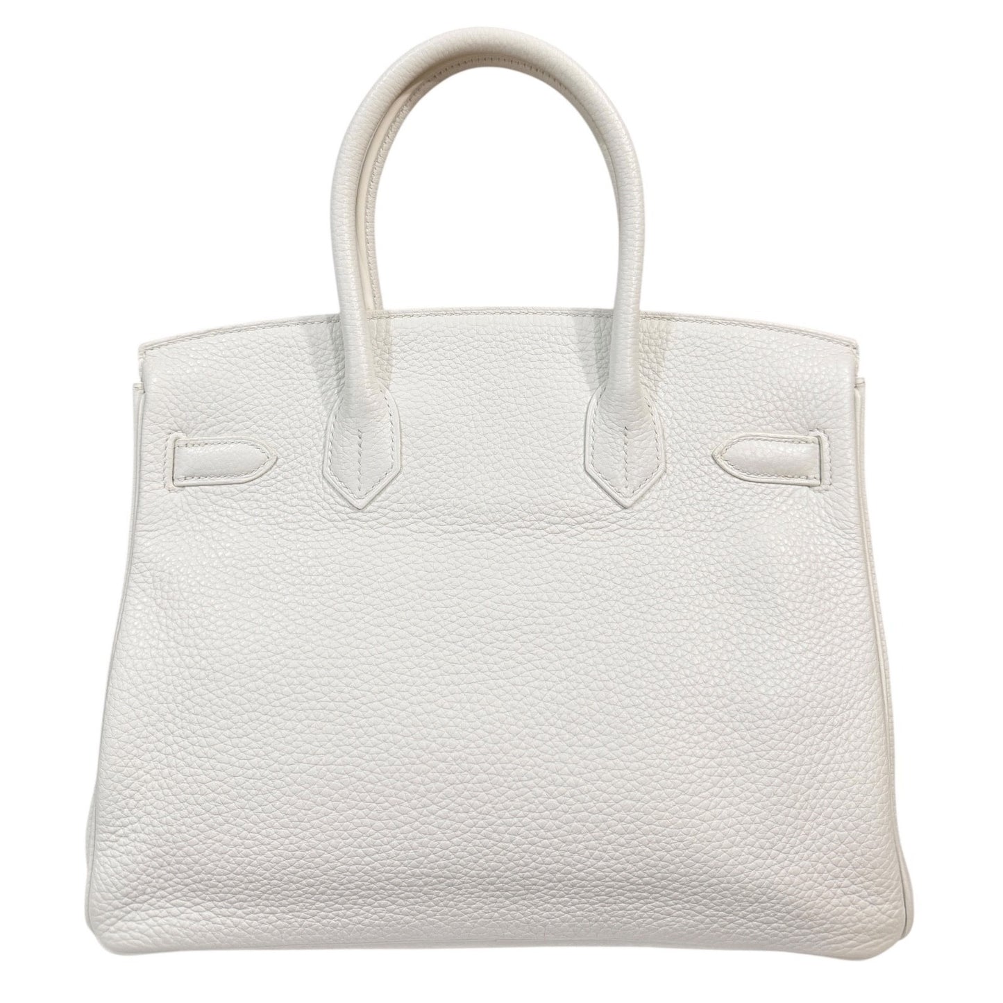 Hermes Birkin 30 White Blanc Togo Leather Gold Hardware