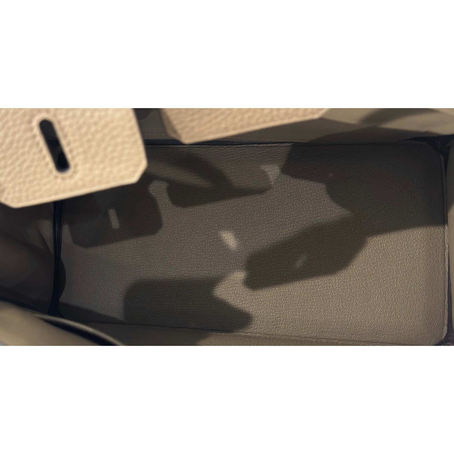 Hermes Birkin 25 Beige Marfa Togo Leather Gold Hardware NEW