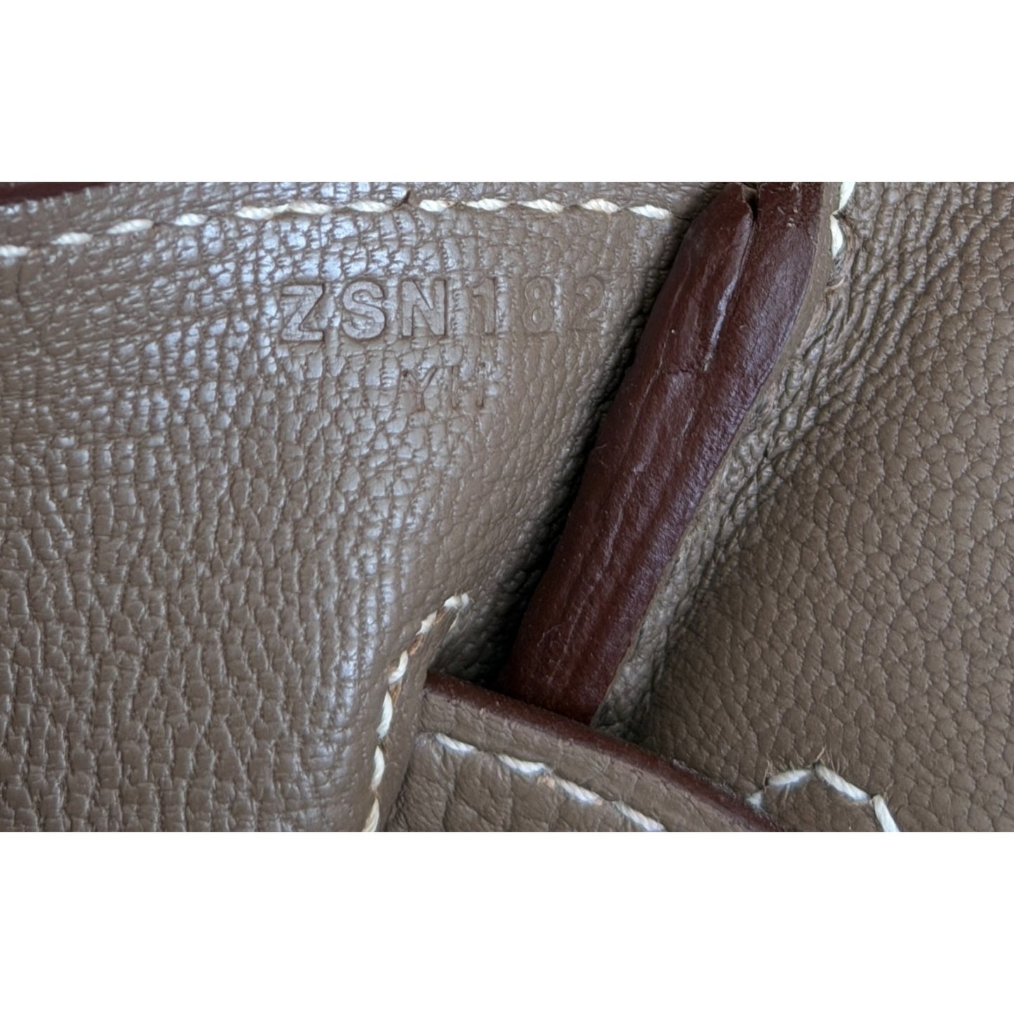 Hermes Birkin 30 Etoupe Gray Togo Leather Gold Hardware