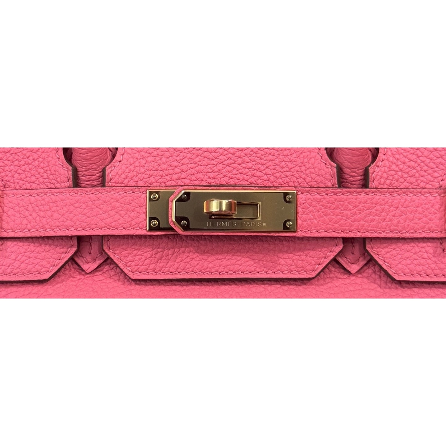 Hermes Birkin 30 Rose Lipstick Pink Togo Leather Gold Hardware