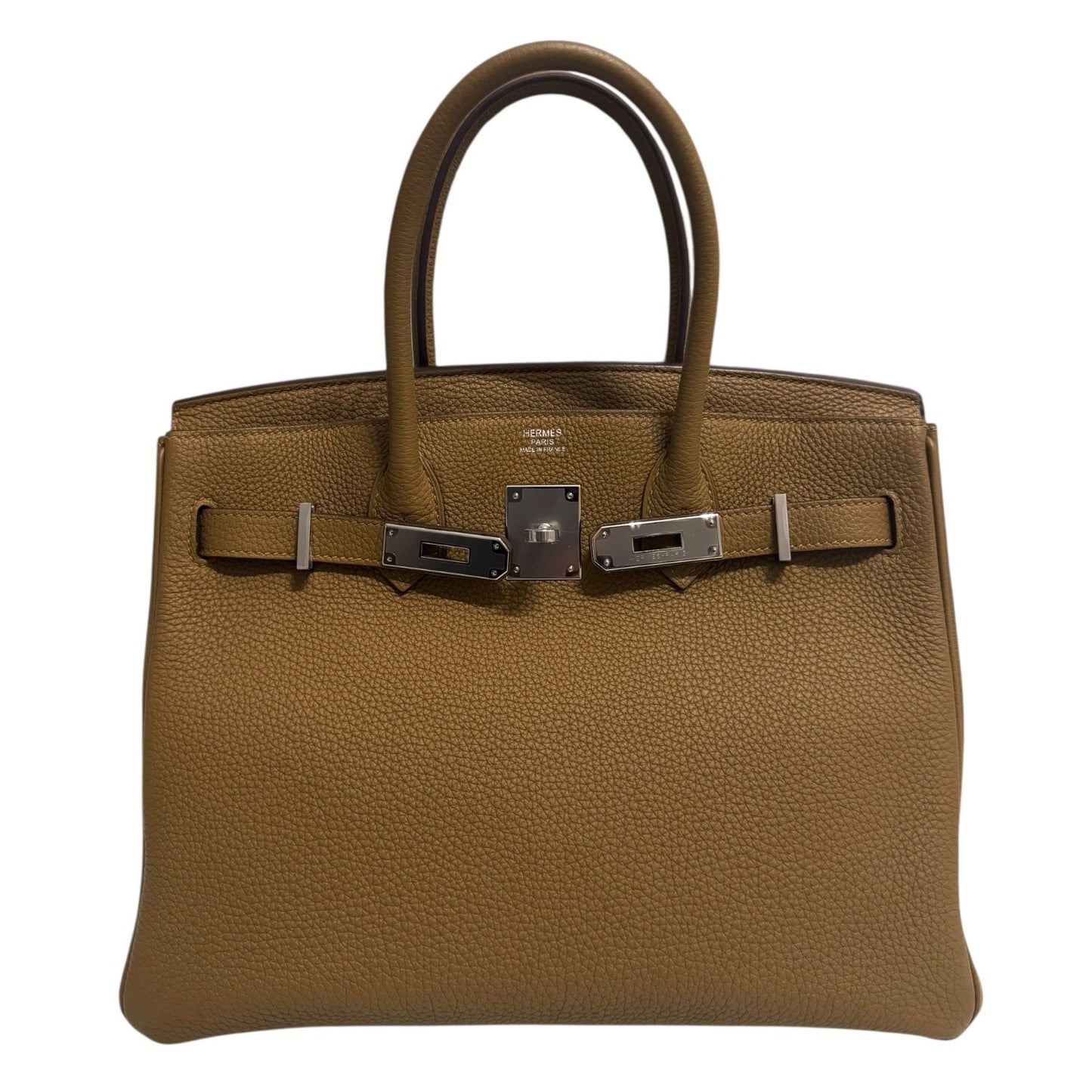 Hermes Birkin 30 Bronze Dore Togo Leather Palladium Hardware