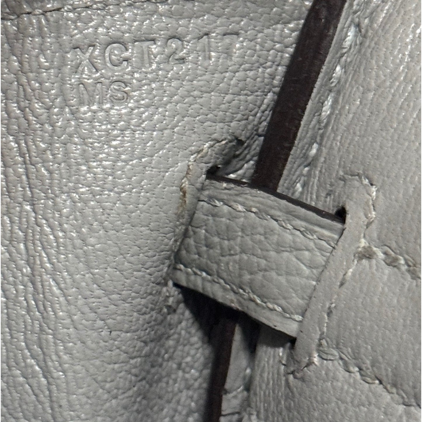 Hermes Birkin 25 Gris Mouette Gray Togo Leather Gold Hardware RARE