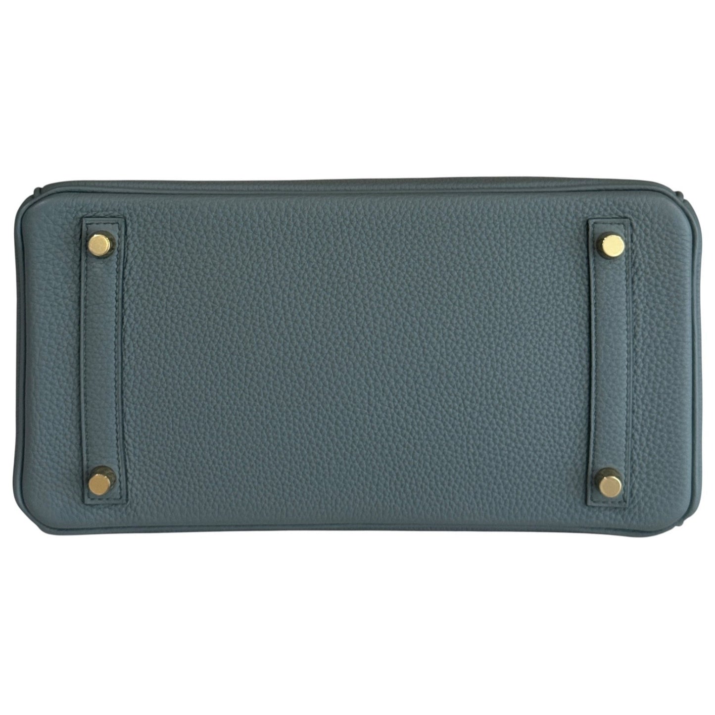 Hermes Birkin 30 Vert Amande Green Gray Togo Leather Gold Hardware