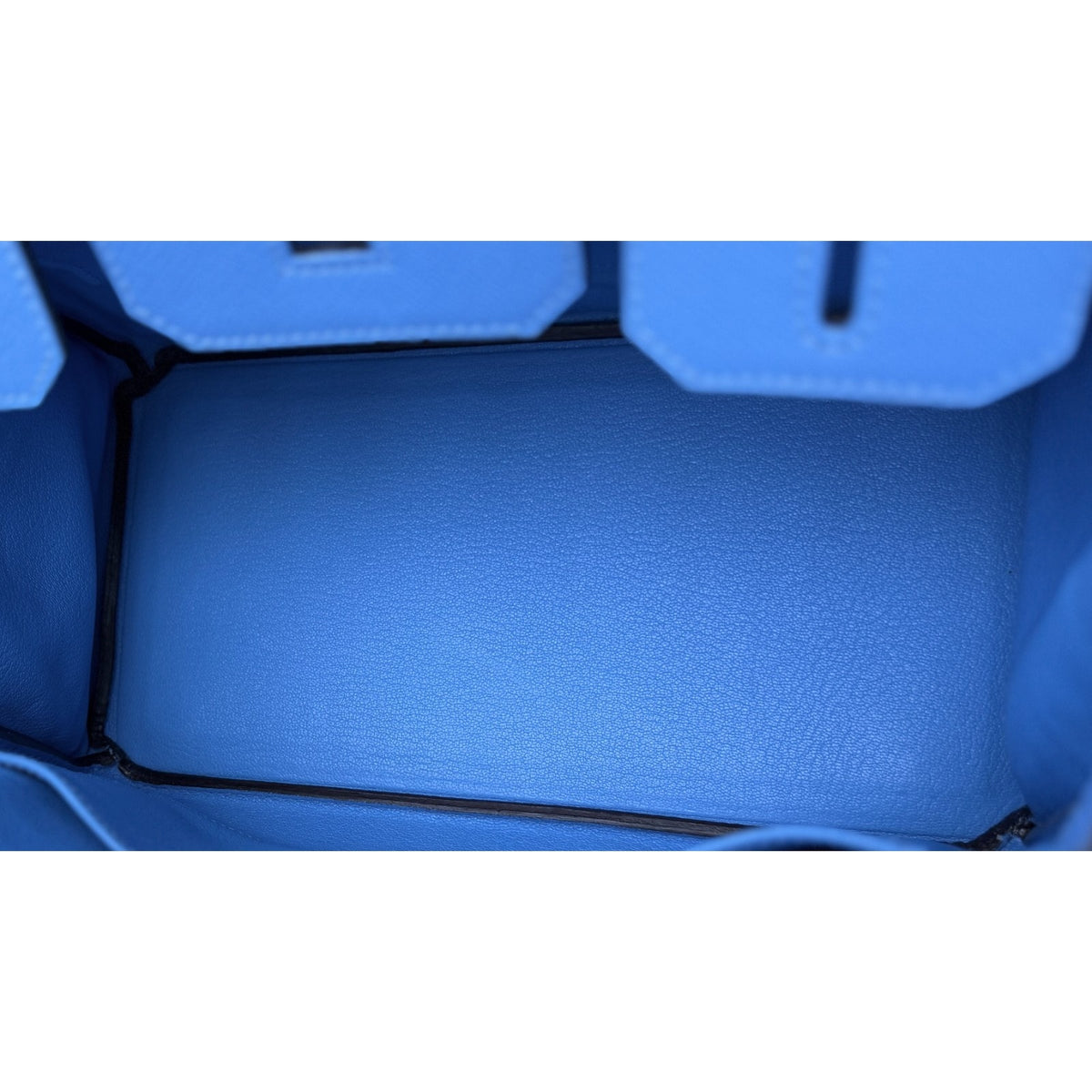 Hermes Birkin 30 Blue Paradise Epsom Leather Palladium Hardware