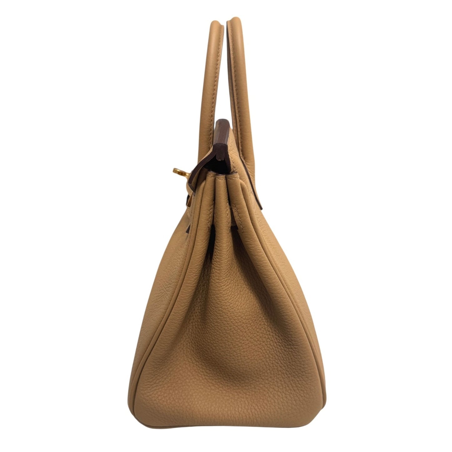 Hermes Birkin 25 Biscuit Tan Beige Togo Leather Gold Hardware NEW