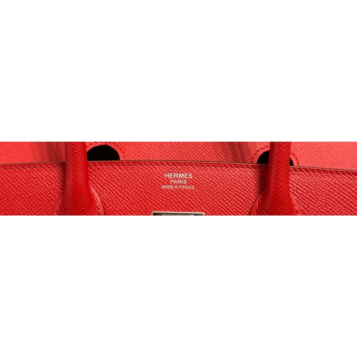 Hermes Birkin 30 Sellier Rouge de Coeur Red Epsom Leather Palladium Hardware