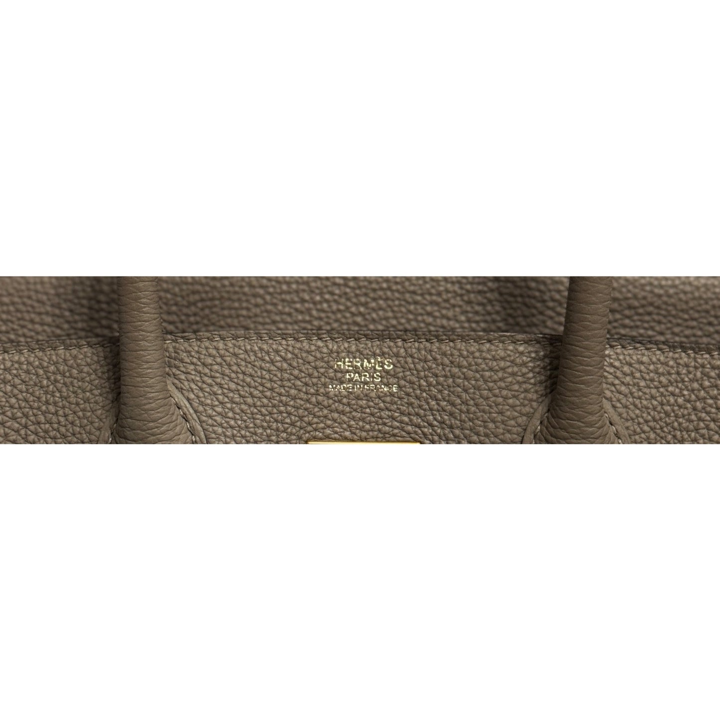 Hermes Birkin 30 Gris Asphalt Gray Togo Leather Gold Hardware