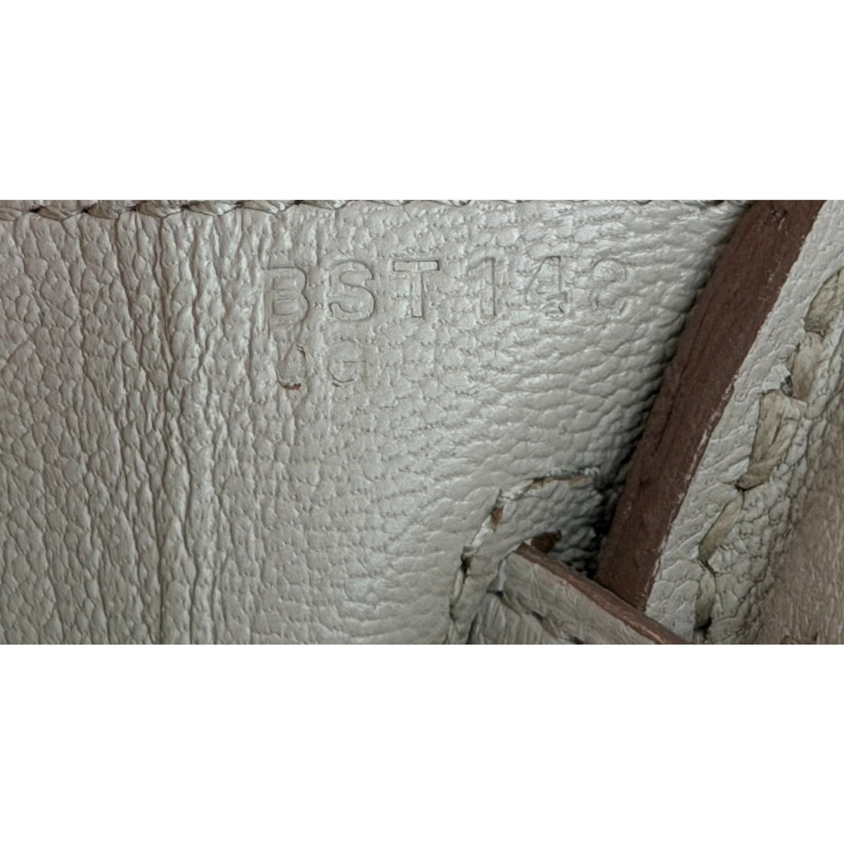 Hermes Birkin 25 Beton Beige Cream Togo Leather Gold Hardware