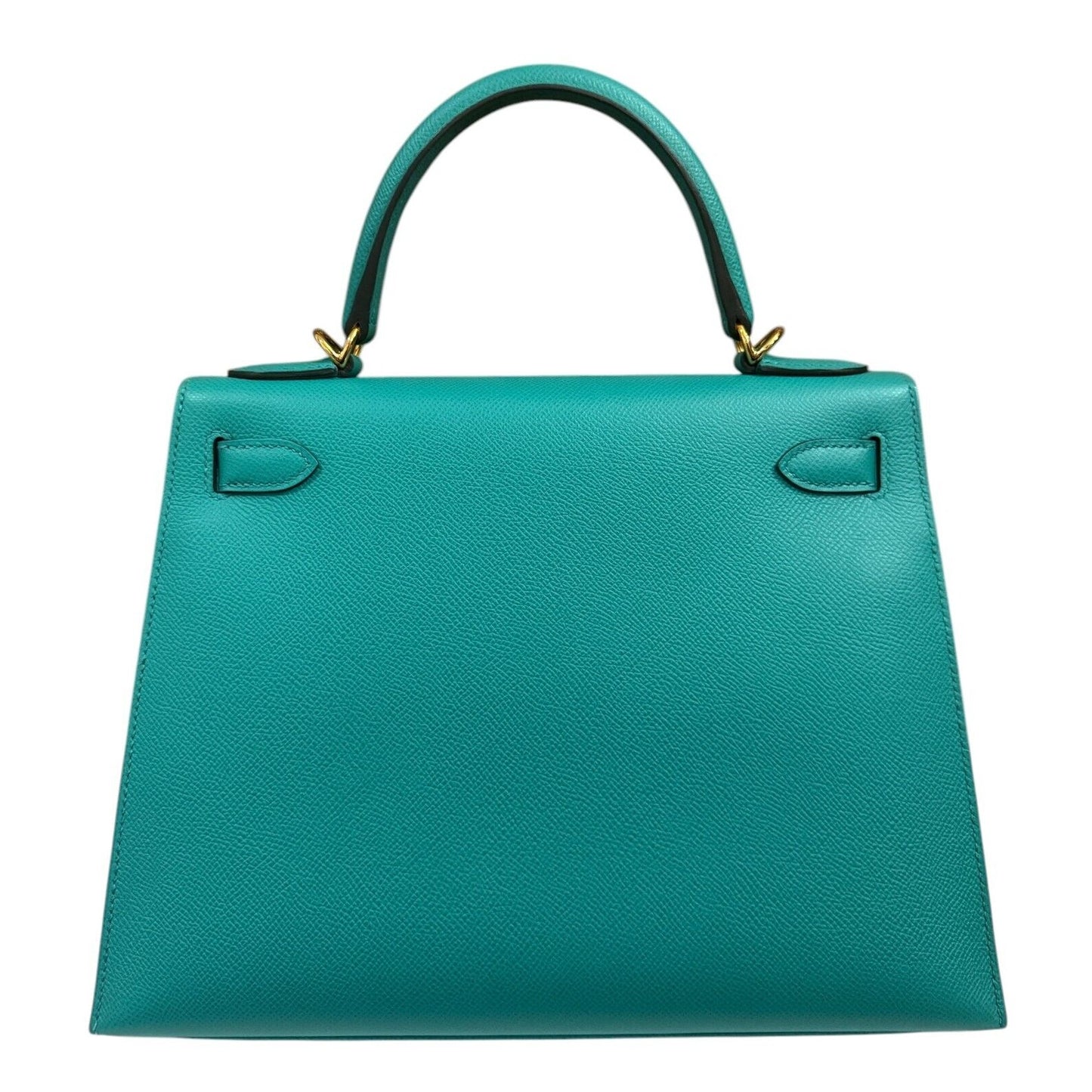 Hermes Kelly 28 Sellier Vert Verone Green Epsom Leather Gold Hardware