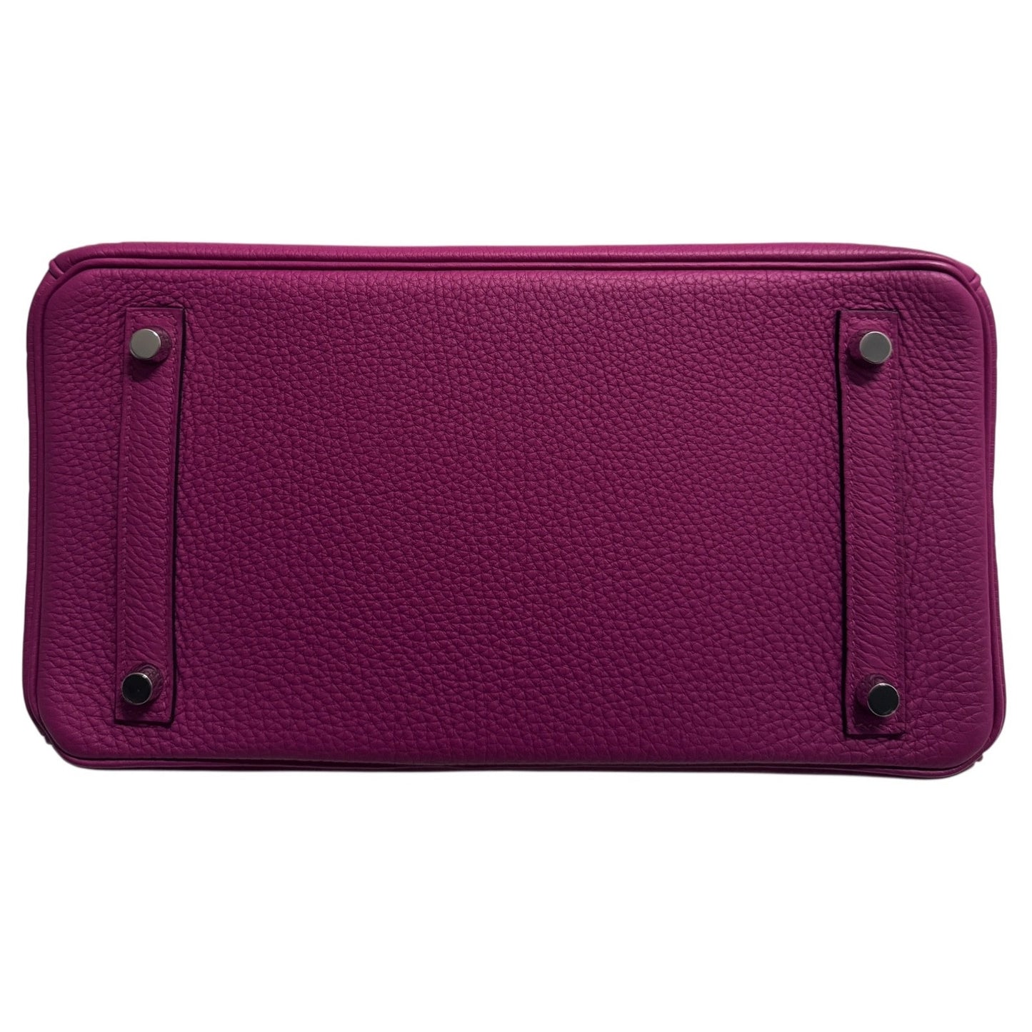 Hermes Birkin 30 Rose Pourpre Pink Purple Togo Leather Palladium Hardware