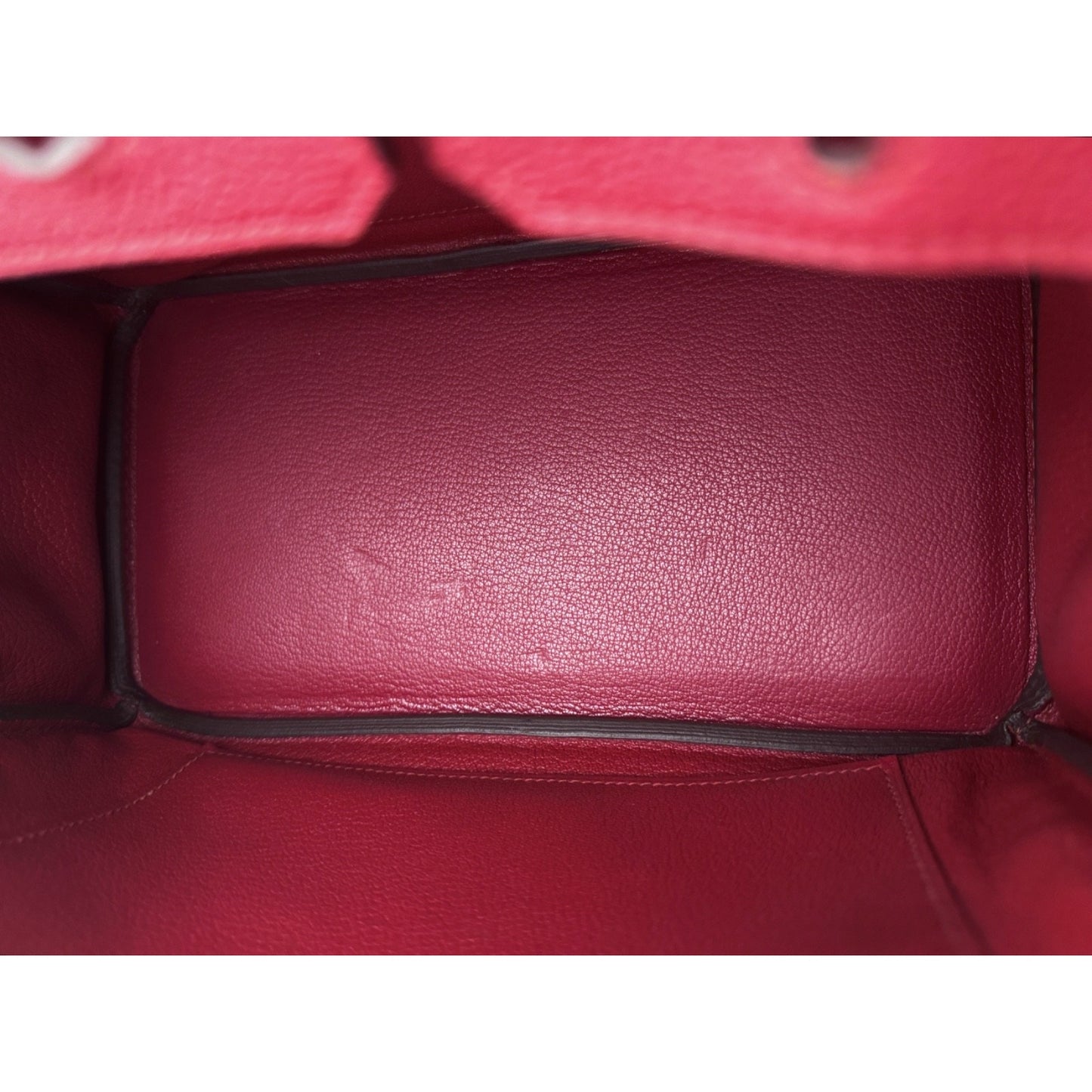Hermes Birkin 25 Rouge Grenat Red Togo Leather Gold Hardware