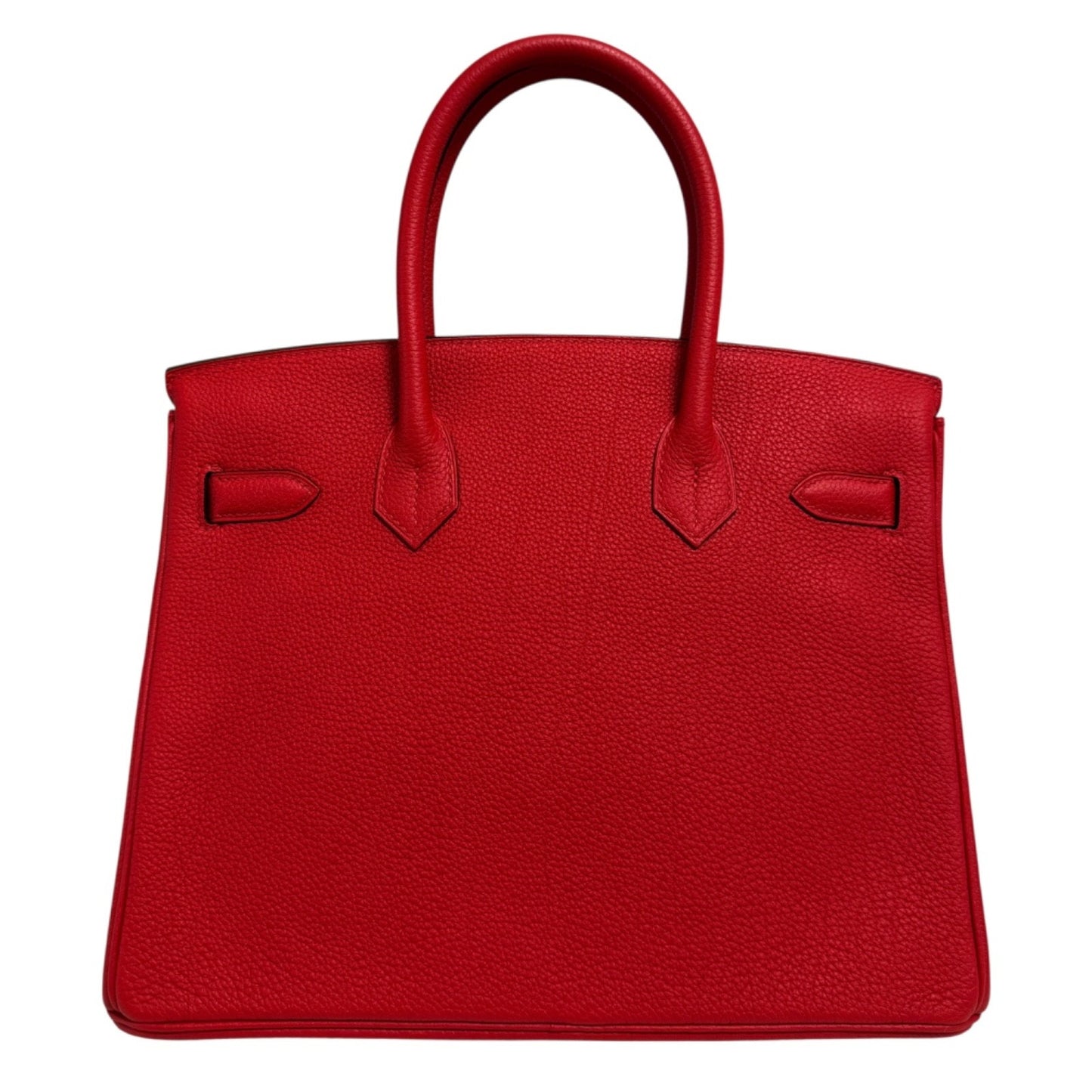 Hermes Birkin 30 Rouge de Coeur Red Togo Leather Gold Hardware RARE