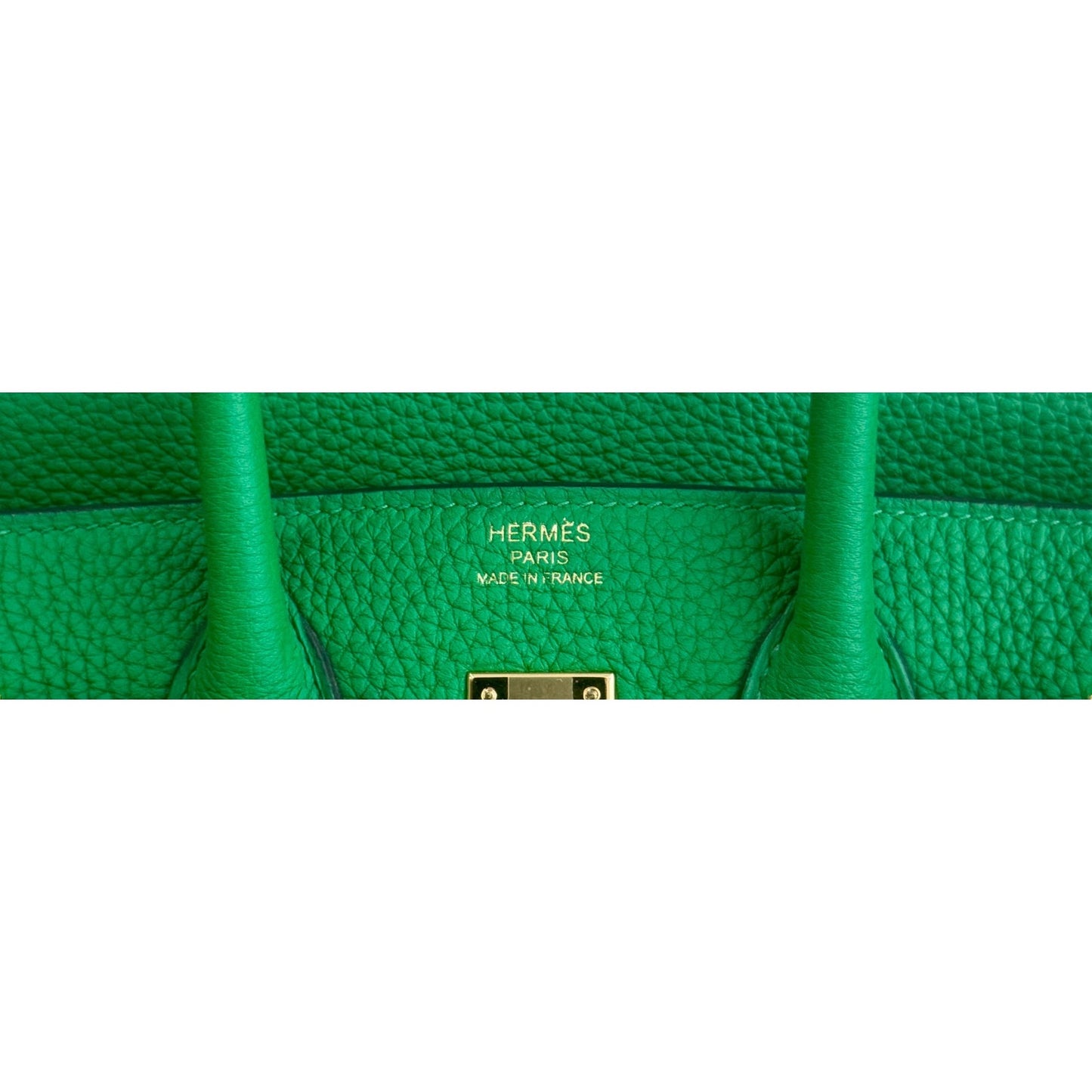Hermes Birkin 25 Bamboo Green Togo Leather Gold Hardware NEW