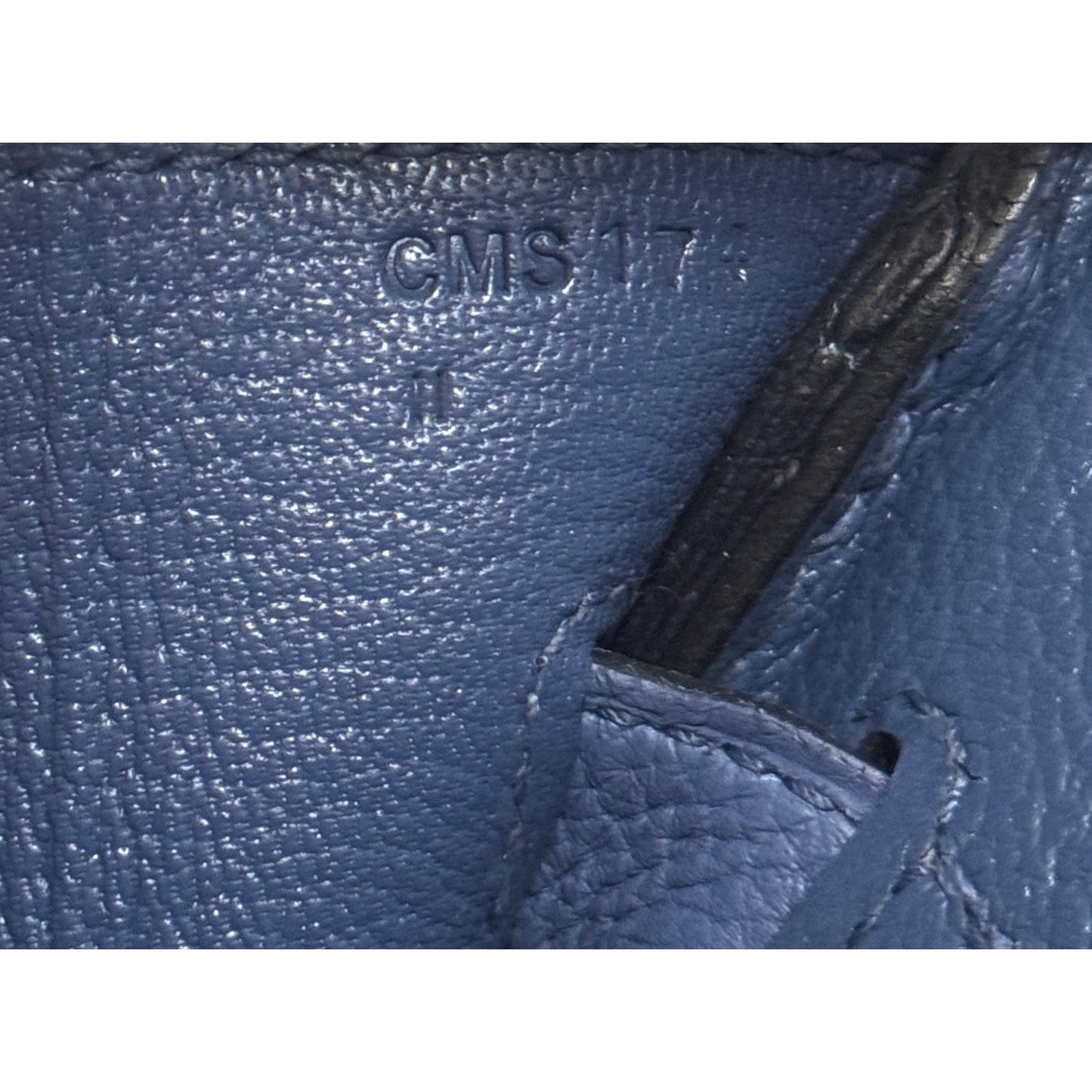 Hermes Birkin 30 Blue Brighton Togo Leather Gold Hardware RARE