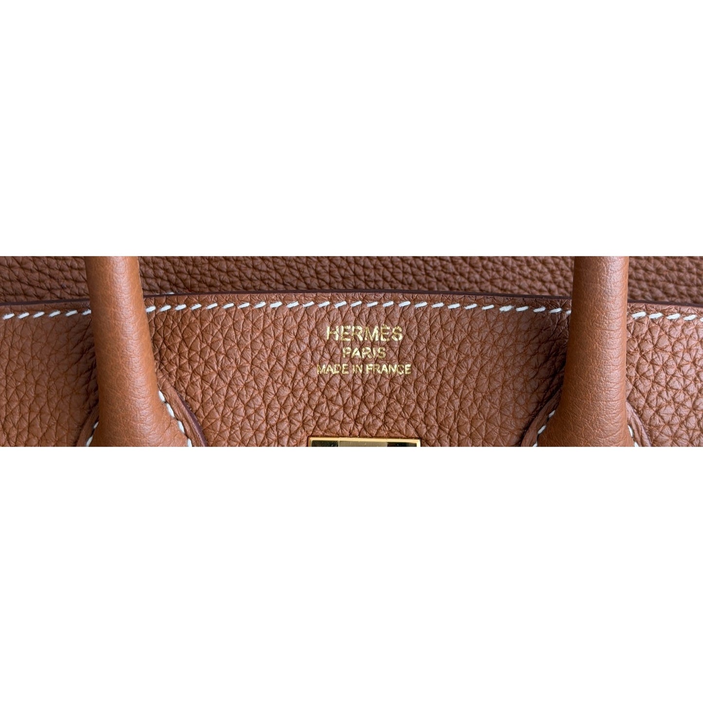 Hermes Birkin 25 Gold Tan Togo Leather Gold Hardware
