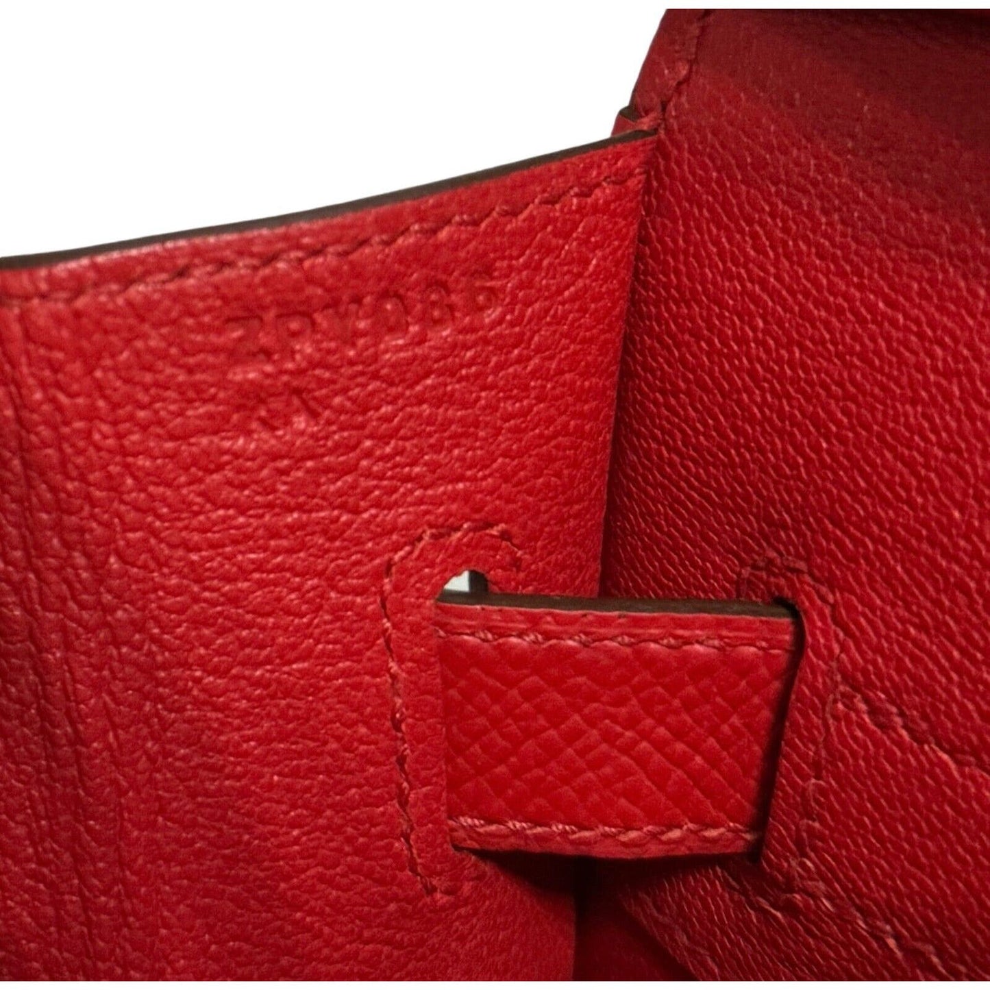 Hermes Birkin 30 Sellier Rouge de Coeur Red Epsom Leather Palladium Hardware