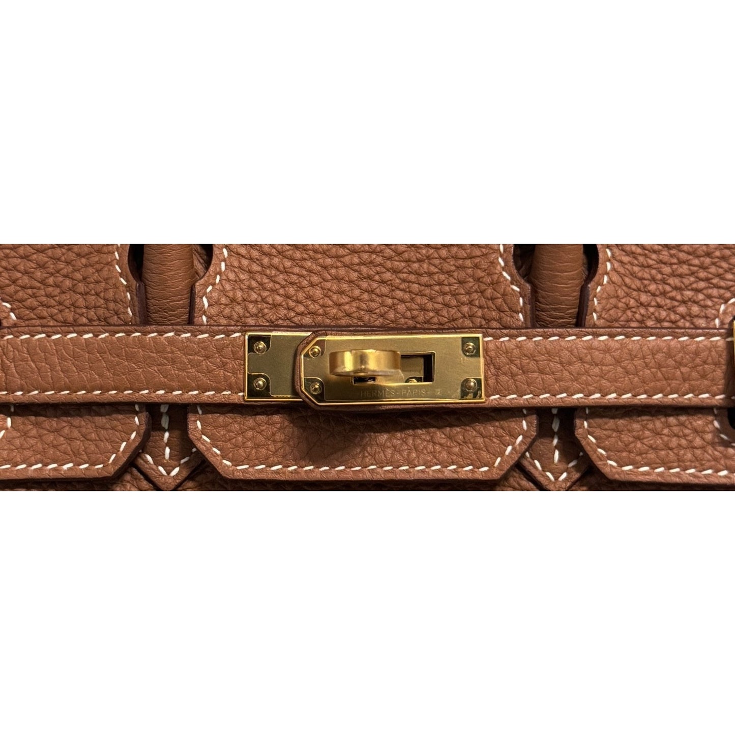Hermes Birkin 25 Gold Tan Togo Leather Gold Hardware