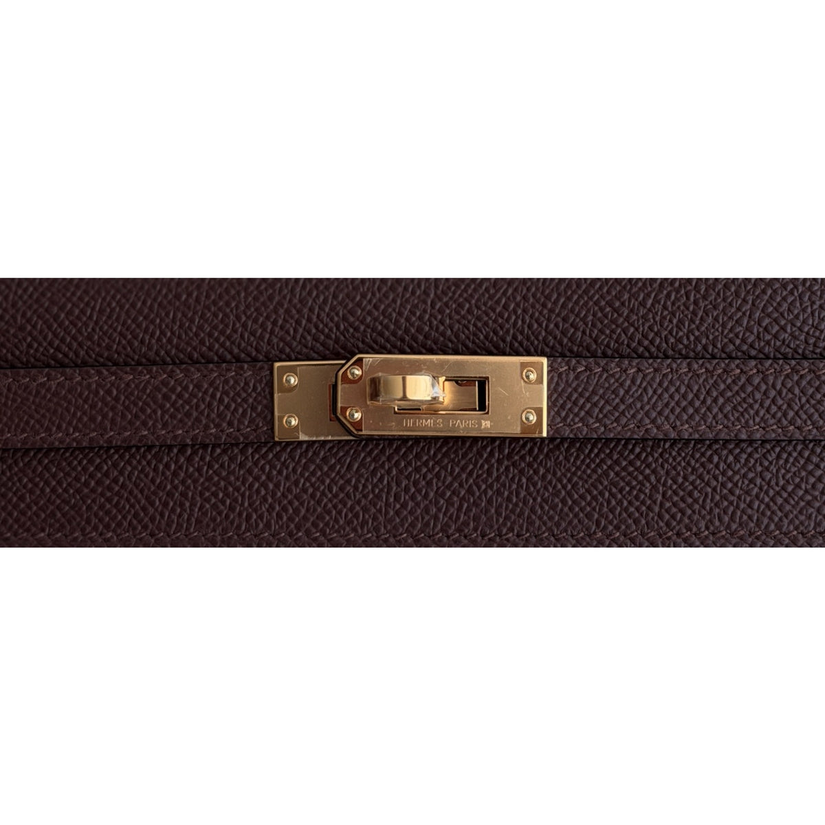 Hermes Kelly 25 Sellier Tri Color Terre, Ebene, Craie Epsom Gold Hardware 2026