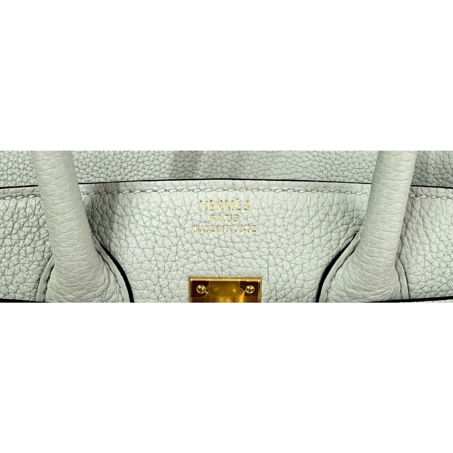 Hermes Birkin 25 Gris Neve Gray Togo Leather Gold Hardware 2023 Handbag