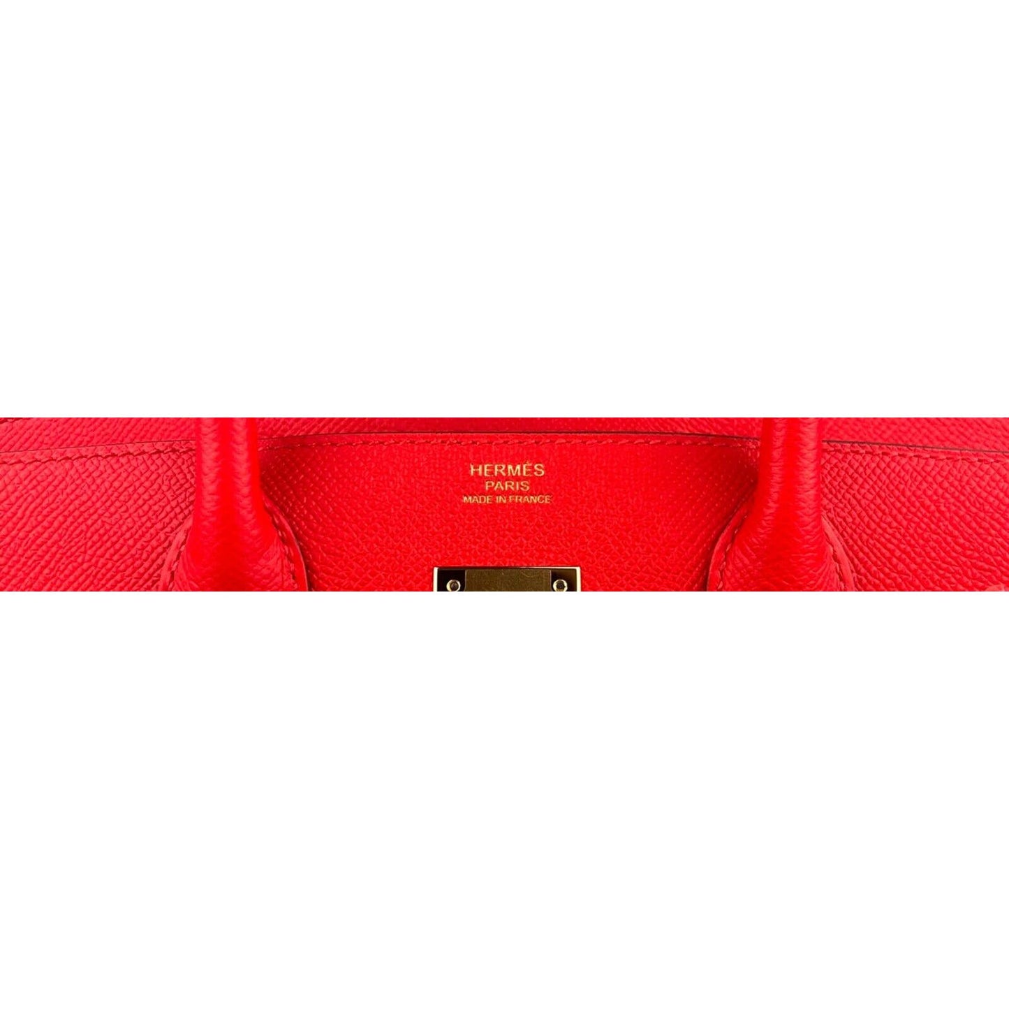 Hermes Birkin 30 Rouge De Coeur Red Epsom Leather Gold Hardware For Sale at  1stDibs