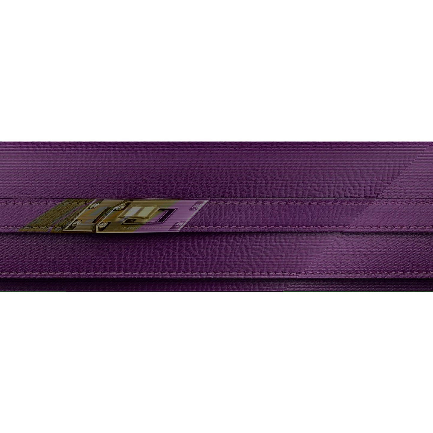 Hermes Kelly 25 Sellier Anemone Purple Epsom Leather Gold Hardware