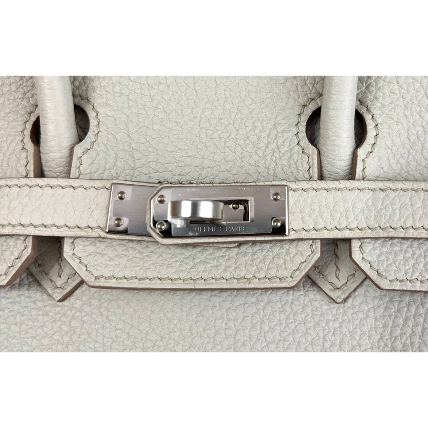 Hermes Birkin 25 Beton Togo Leather Palladium Hardware 2022 Handbag Bag