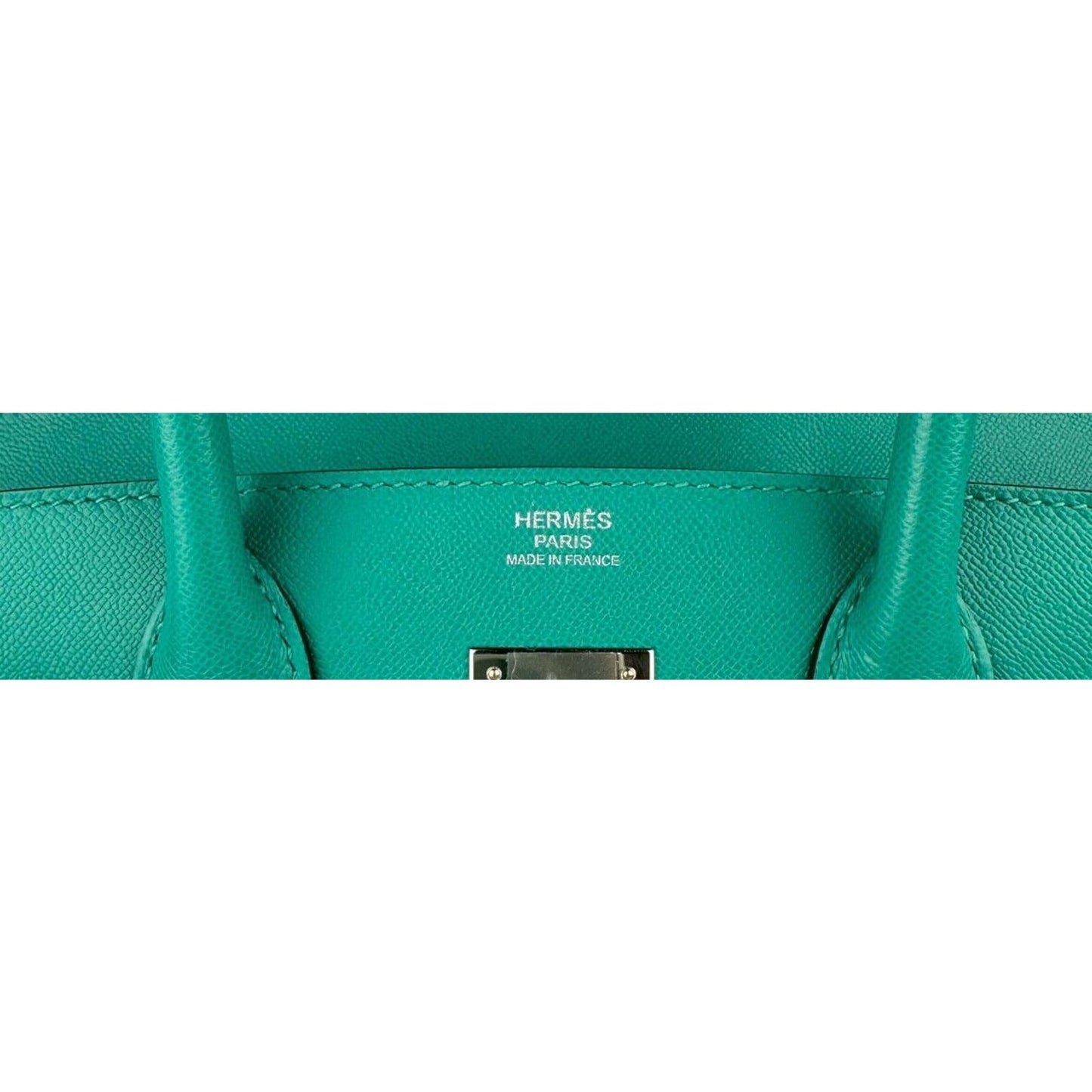 Hermes Birkin 30 Sellier Vert Verone Green Madame Leather PalladiumHardware