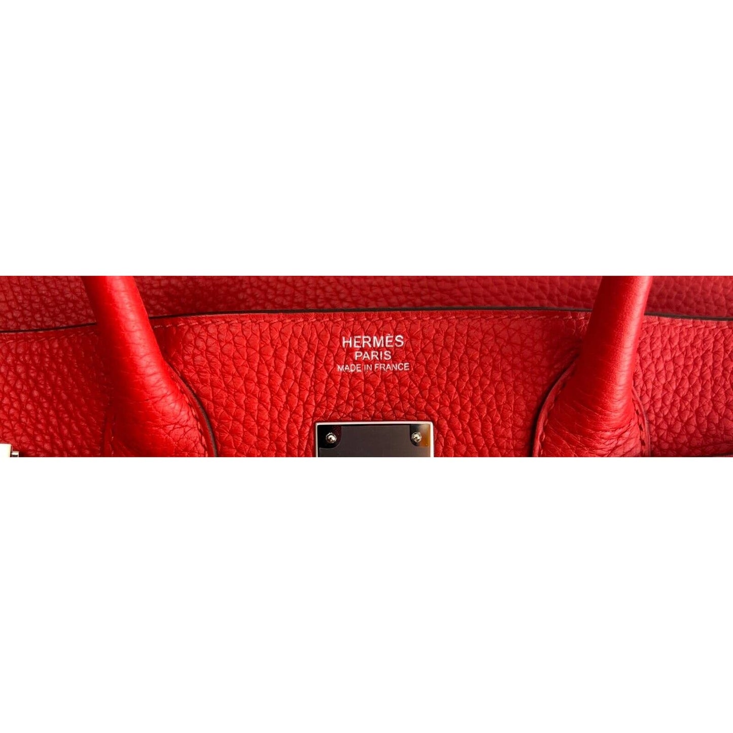 Hermes Birkin 30 Verso Rouge Tomate Red Naturel Sabel Leather Palladium Hardware 2019
