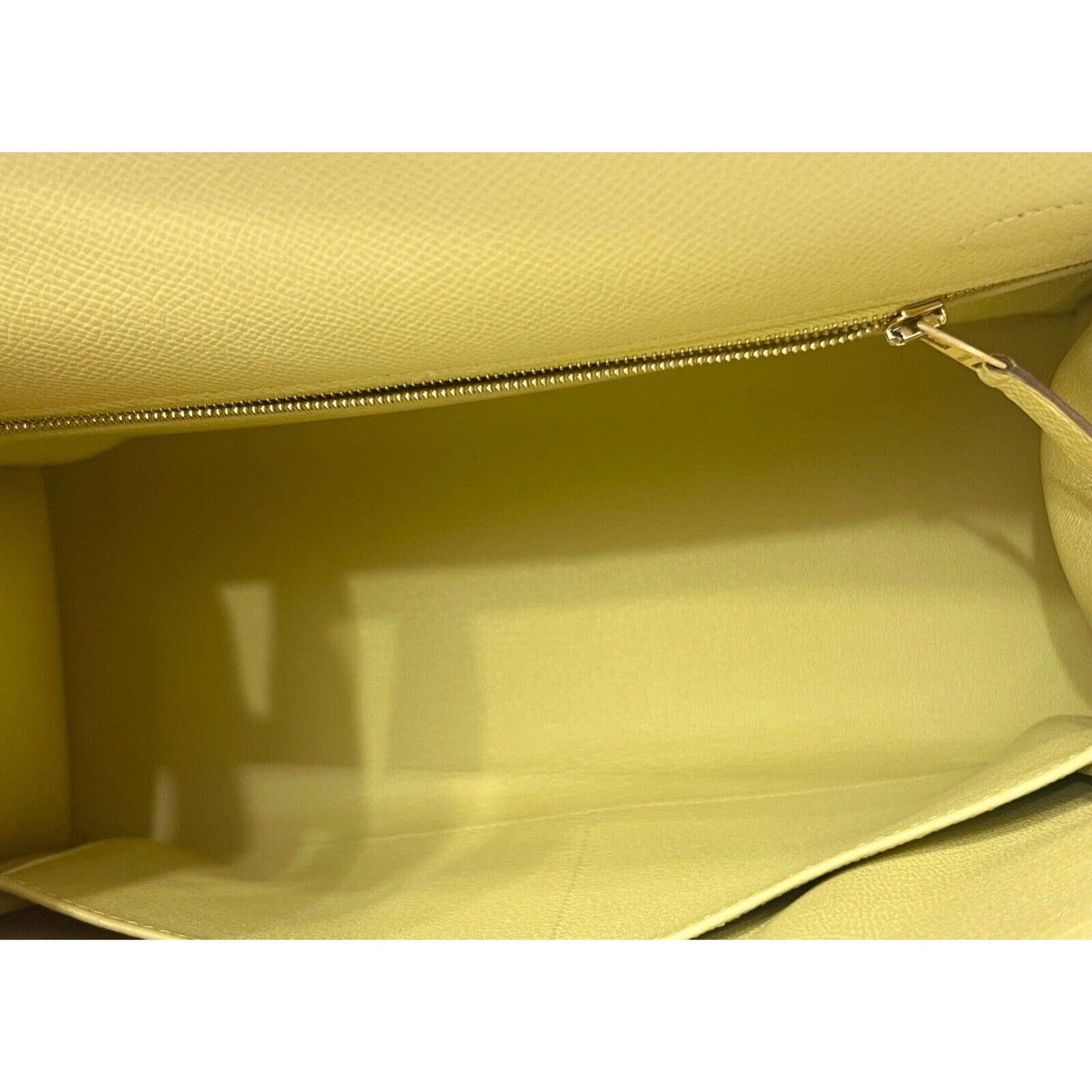 Hermes Kelly 28 Sellier Jaune Poussin Yellow Epsom Leather Gold Hardware 2021
