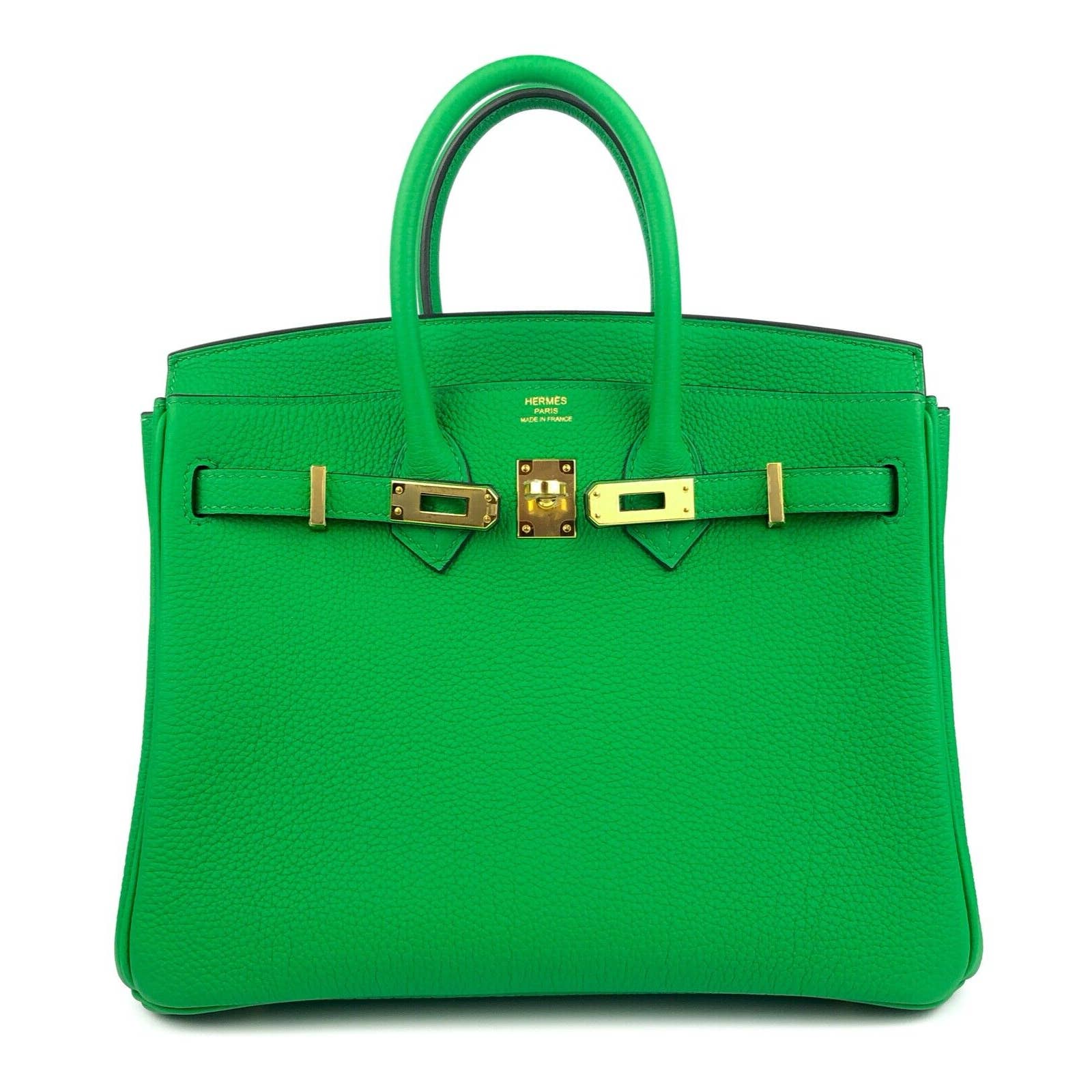 Hermes Birkin bag 25 Cuivre Togo leather Gold hardware