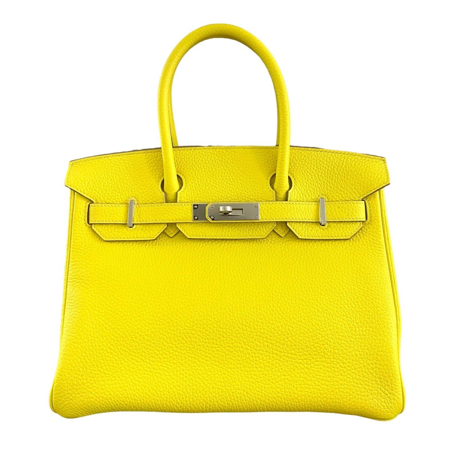 Yellow birkin sale